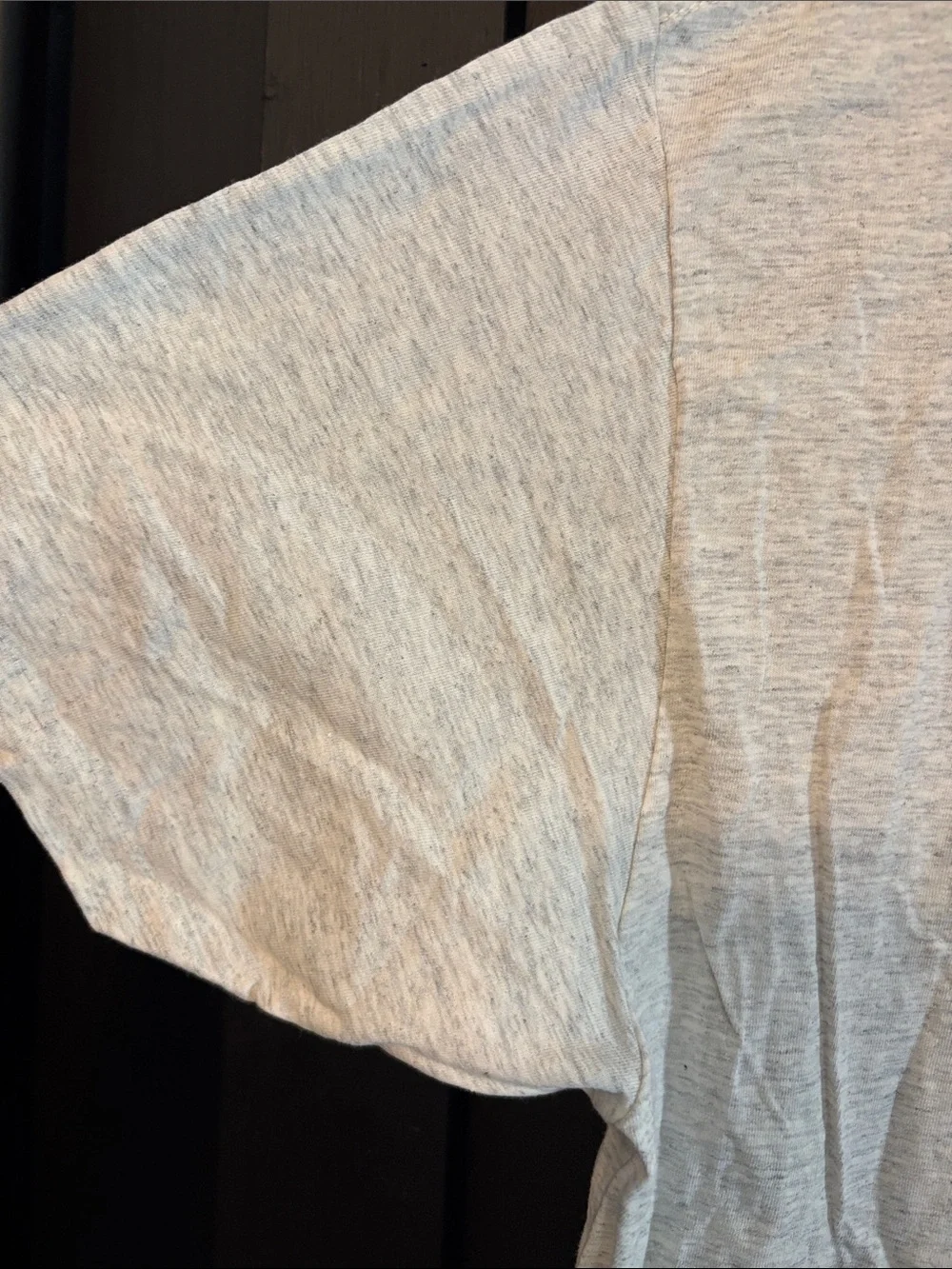 Levi's Heather Gray Short Sleeve Tee with Black Logo